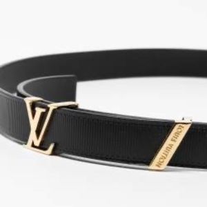 LV LOUIS VUITTON black belt